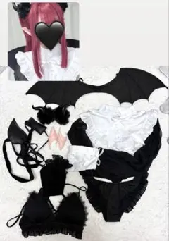 着せ恋 リズきゅん コスプレ 衣装 ウィッグ フルセット