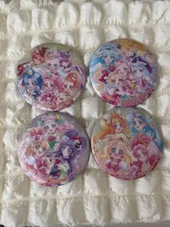 プリキュアオールスターズ 缶バッジ 4個セット