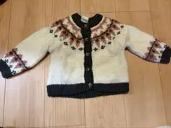 ノルディック柄ニットセーター 12-18ヶ月用　86