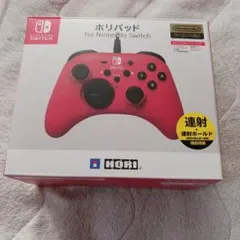 ワイヤレスホリパッド for Nintendo Switch レッド