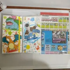 ポケモンカード カードファイル2個、151ポスター、プレイシート、コインセット