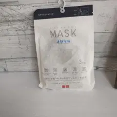 UNIQLOエアリズムマスク 3P L sizeネイビー未開封品
