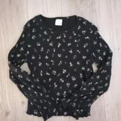 ZARA 花柄 長袖カットソー 140cm