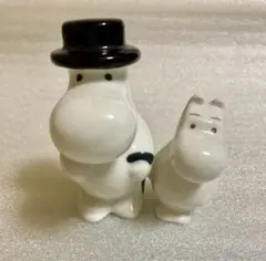 アラビア　ムーミン　ミニフィギュア　ムーミンパパ＆ムーミン　2体セット