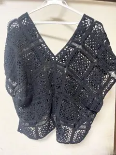 LEPSIM 透かし編みベスト