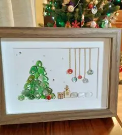 シーグラスアート　✮Christmas✮