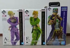 一番くじ ジョジョの奇妙な冒険 ジョルノ フーゴ 承太郎 フィギュア