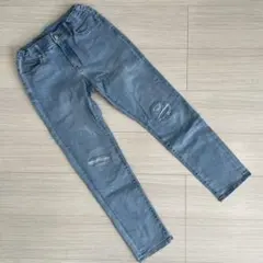 UNIQLO ウルトラストレッチデニムスリムフィットパンツ 150㎝