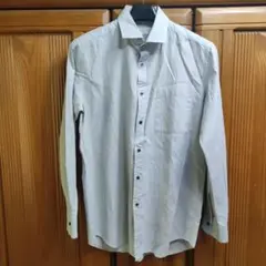 Calvin Klein Platinum 長袖シャツ Lサイズ ストライプ