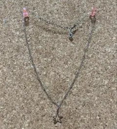 シルバー 星型ペンダント ネックレス