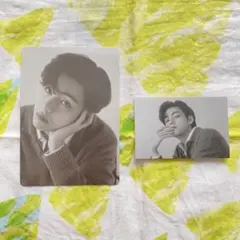 BTS V ミニフォトカード MONOCHROME ポップアップ