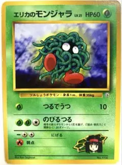 エリカのモンジャラ ポケモンジム第2弾 タマムシシティジム エリカ つるでうつ