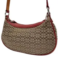 COACH/コーチ 6344 ミニシグネチャー キャンバス ショルダーバッグ