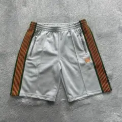 Needles × NUBIAN トラックショーツ グレー×オレンジ Mのサムネイル