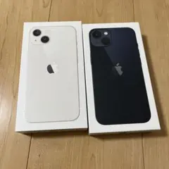 外箱/充電ケーブルのみ/Apple iPhone 13 2個セット