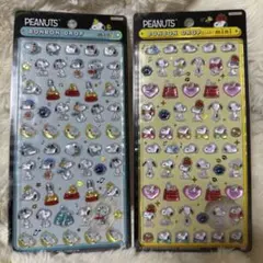 m*e様 【正規品】スヌーピーボンボンドロップシールmini 2個セット
