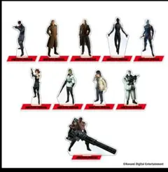 MGS3 全10種 アクリルスタンド メタルギアソリッド パルコ PARCO