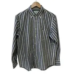 Crocodile クロコダイル ストライプシャツ Mサイズ