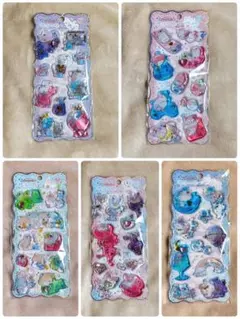 【ウォーターシール】キラリン☆シール☆クーリア☆5点セット