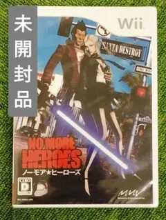 【未開封】NO MORE HEROES ノーモアヒーローズ ／ wii