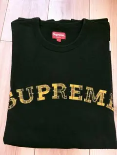 Supreme Plaid Appliqué S/S M ブラック - メルカリ