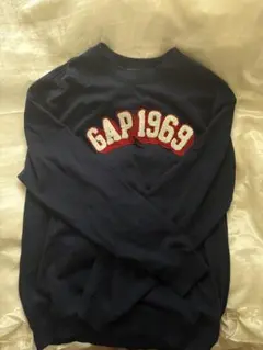 GAP 1969ロゴ 裏毛スウェット M ネイビー/IZ312 - メルカリ