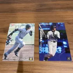 カルビー プロ野球カード 鳥谷敬 福浦和也 2枚セット約20年前のカード