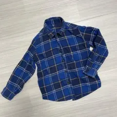 UNIQLO フランネルチェックシャツ　110cm