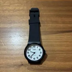 CASIO アナログ腕時計 ブラック