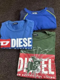 DIESEL Tシャツ 3枚セット　サイズ12 145〜155㎝