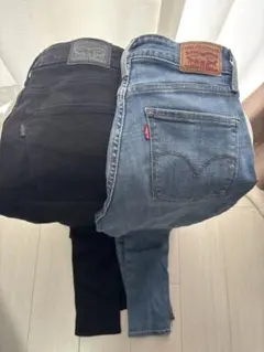 721 HIGH RISE SKINNY デニム 2色セット レディース