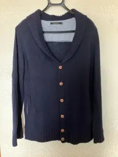 CIAO PANIC カーディガン ネイビー ニット セーター 紺 トップス M