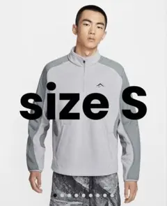 美品 NIKE TRAIL フリース ハーフジップ