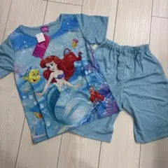 新品　110㎝　アリエル　半袖　パジャマ　ディズニー　プリンセス　キッズ