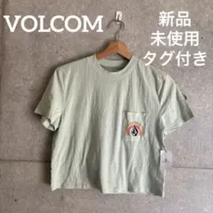 新品未使用タグ付き　VOLCOM ボルコム　クロップド丈　半袖　Ｔシャツ　Sのサムネイル