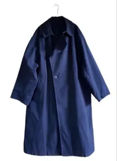 niko and…オーバーサイズ ネイビー トレンチコート