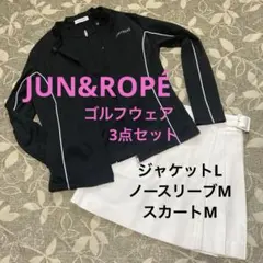 新品 JUN&ROPE レディース 半袖 ゴルフウェア 春夏 S ホワイト - メルカリ