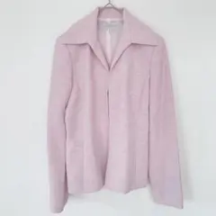 美品✨エスプリミュール 【L】相当 テーラードジャケット ピンク 入学式 入園式