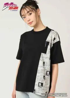 ジョジョの奇妙な冒険コラボTシャツ Sサイズ 岸辺露伴ヘブンズドアー グラニフ