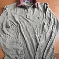 Polo by Ralph Lauren グレー 長袖ポロシャツ