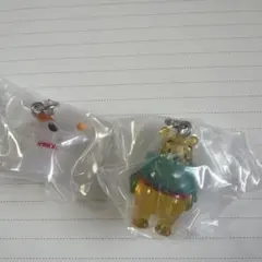 ディズニーキャラクター めじるしアクセサリー winter 2個セット