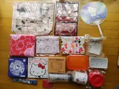 【非売品・未使用】ハローキティ まとめ売り 17点＋おまけ 食器・雑貨セット