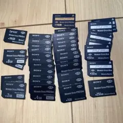 SONY Memory Stick PRO Duo 16GB〜256MBセット