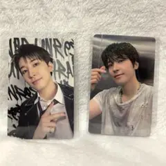 HBD ウォヌ　wonwoo トレカ　2種セット