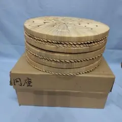 茶道具 円座 五枚組 露地の道具 水屋 国内産 紙箱 楽天市場】【茶道具】 露地の道具 水屋道具 円座 尺一 五枚組