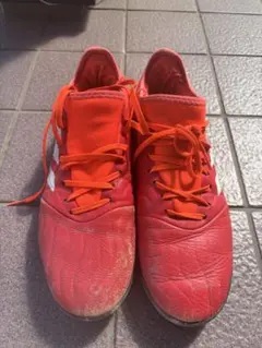 adidas パティークX TOP 赤 26.5 カンガルーレザー 廃盤 - メルカリ
