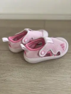 キッズ用メッシュサンダル ピンク