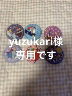 ディズニー刺繍缶バッチ　６個セット