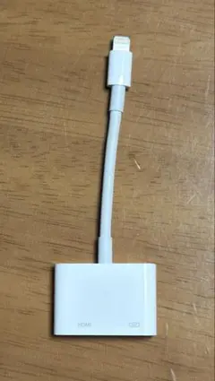 【純正】apple Lightning to AV Adapter