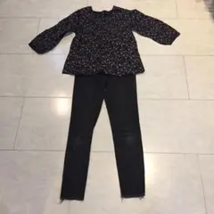 値下げ！！新品GAP kids12（XL）&  ZARAブラックデニム